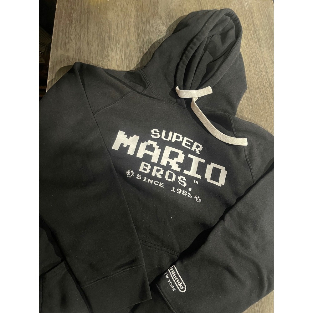 Nintendo Men Sz XL Hoodie Super Mario Bros Since 1985 Nintendo NY Exclusive